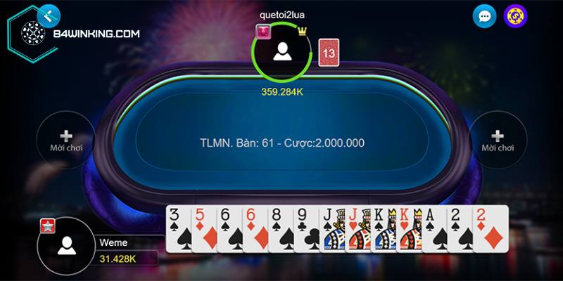Cập nhật các quy định cách chơi trong game tiến lên