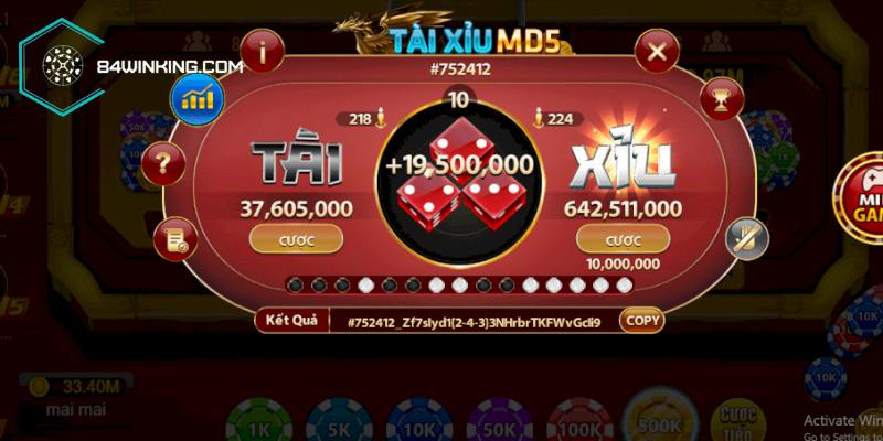 Khái quát về tài xỉu MD5 tại 84win