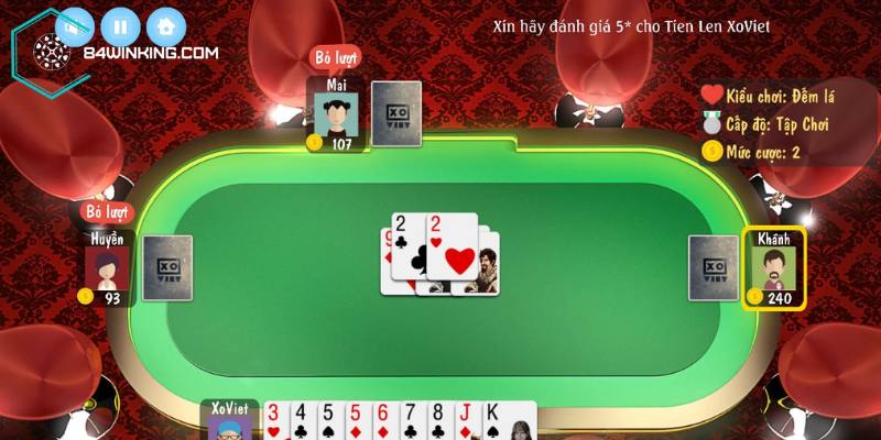 Thông tin sơ lược về tựa game tiến lên miền Nam đối với thành viên